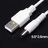 USB Power BoostLine Usb2.0 to DC5.5x2.5 Converter Charging Cable Straight Curved