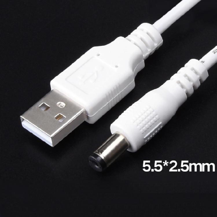 USB Power BoostLine Usb2.0 to DC5.5x2.5 Converter Charging Cable Straight Curved