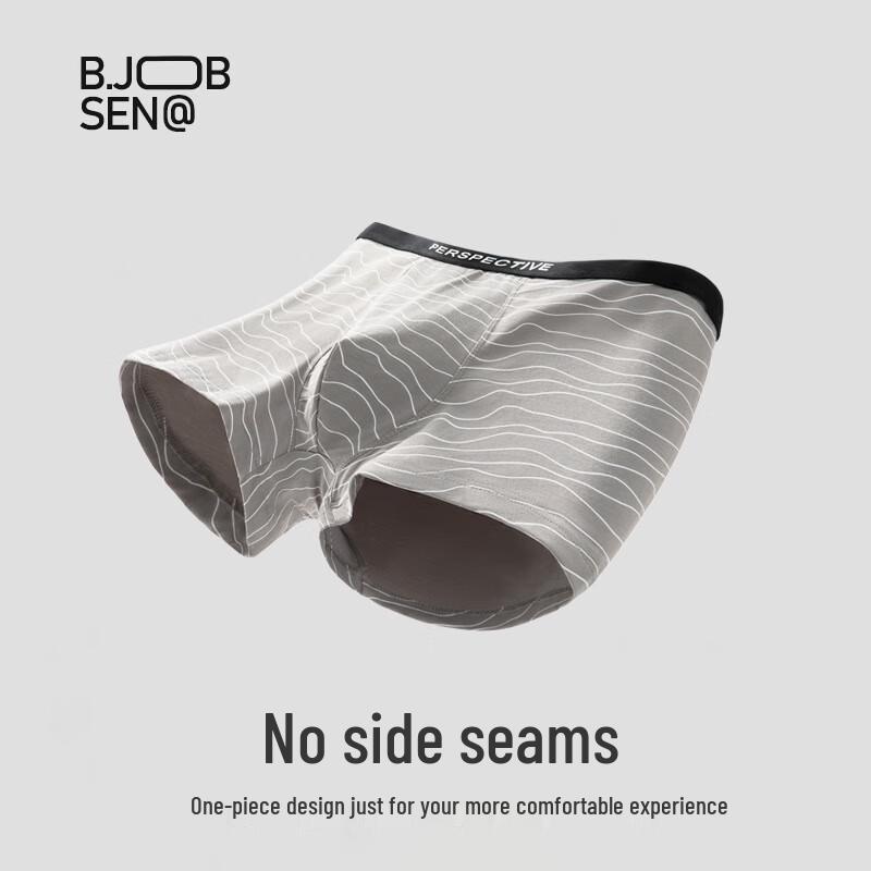 B.JOBSEN Pánské modalové prodyšné ploché slipy proti zařezávání 2-balení