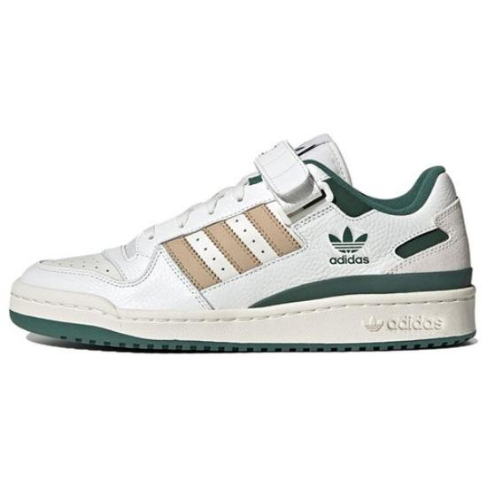 adidas Forum Low Dark Green/Core White/Magic Beige - IE4585 EU 36