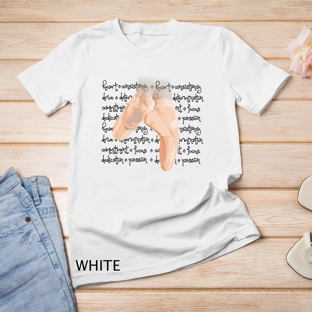 

Pretty Ballet Dance Gift - Pointe Shoes Premium Unisex T-shirt M