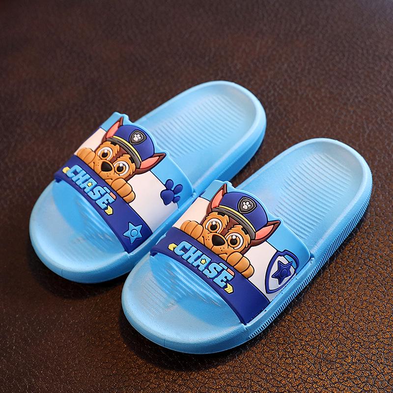 Pantuflas Antideslizantes de Interior y Sandalias de Baño para Niños Pequeños de Paw Patrol