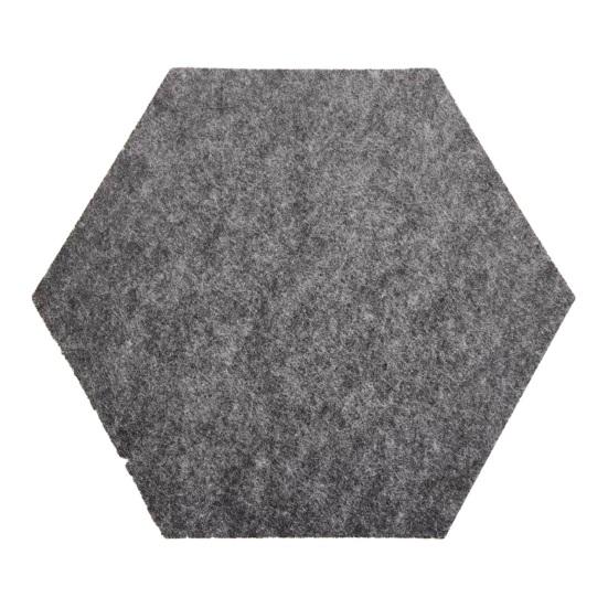12Pcs Hexagon Soundproof Wall Panel Self-Adhesive Sound Absorbing High Density Thick Acoustic Foam Panel Home Studio Noise Reduction Wall Panel