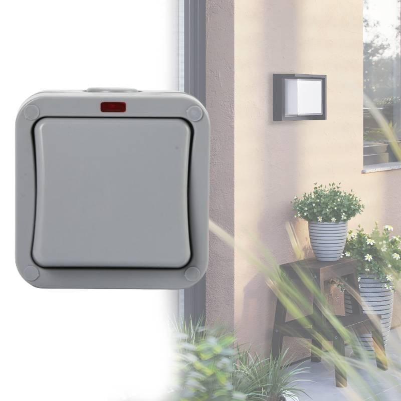 Outdoor Switch Wall Waterproof Single Control Switch Household Gadget Robust 20a