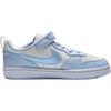 Nike Court Borough Low Recraft Little Kids Soft Pearl Hydrangeas White Celestine Blue IH4049-001