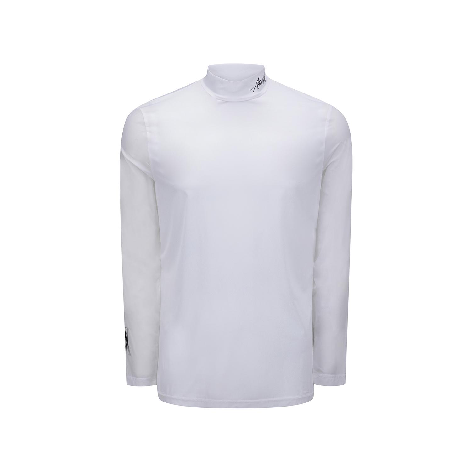 Anew Golf Men Sm Mock Neck Essential Baselayer_Wh 3Xl