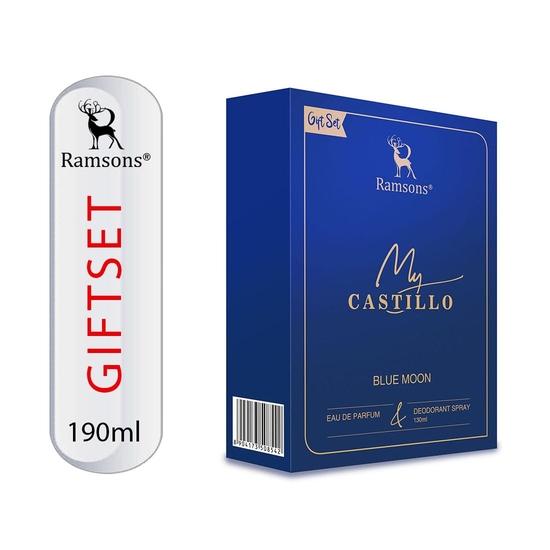 Ramsons - Pack of 2 | 60 ML EDP | 130 ML Deo Spray | TN - Mint, Lavender, Bergamot, Mandarine | MN - Sea Grass | BN - Musk