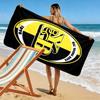 BSC Young Boys Print Beach Towel, Large Soft Quick Dry Towel for Beach Camping Swimming