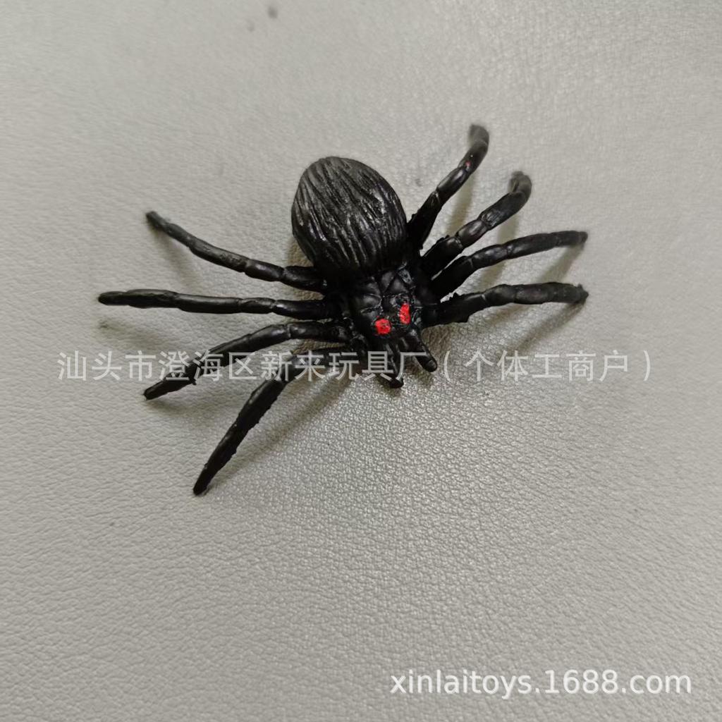 Tricky Spider Toy Simulation Spider Model Children'S Toy Insects Halloween Props Spider Toy Simulation