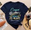 Personalized Couple Cruise Shirt, Custom 50th 30th 20th Anniversary Cruise Shirt