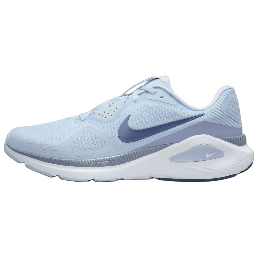 

Nike Structure 26 Light Armory Blue Diffused Blue Running Shoes HJ1102-401 40 синий