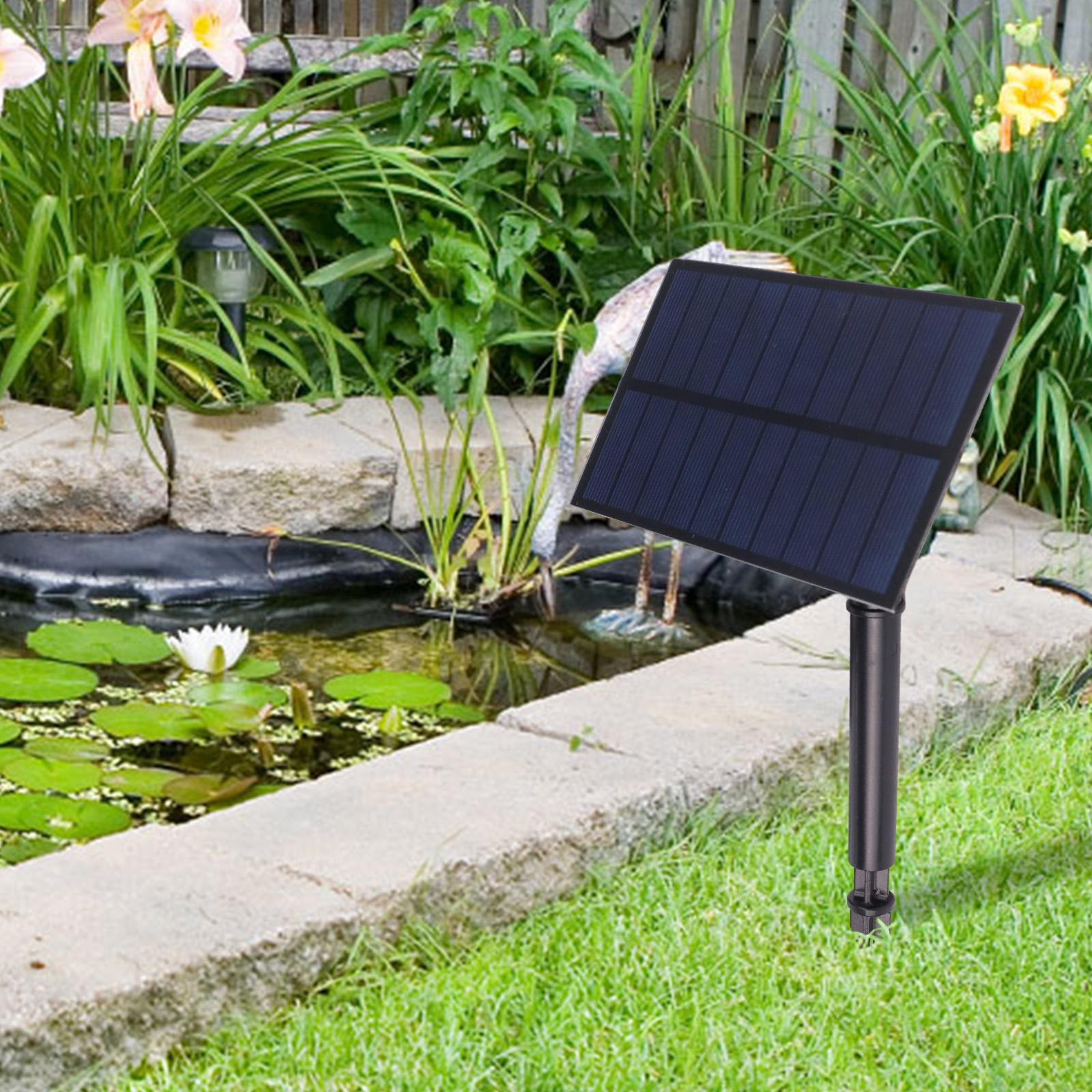 

For Bird Baths Plug-in Solar Panel Solar Water Pump For Water Features User Friendly Solar Sprayer Eco Friendly Pump CHINA