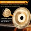 Xiaomi Woodworking Grinding Thorn Disc 3Pcs Angle Grinder Polishing Disc Flat Disc Polishing Wheel Wood Tea Plate Root Carving Tool
