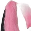 Ears and Tail Set Fancy Dress Costume Cosplay for Masquerade Kids Adult