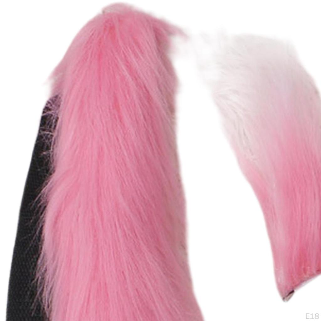 Ears and Tail Set Fancy Dress Costume Cosplay for Masquerade Kids Adult