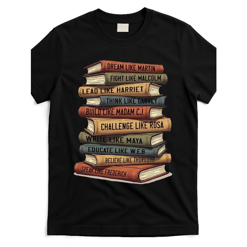 Европейские размеры Футболка с коротким рукавом - Месяц Черной Истории Афроамериканские Лидеры и Учителя Подарок S