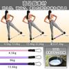RUREO Ankle Resistance Band with Sleeves, Ankle Resistance Band, Resistance