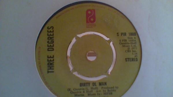 

7-дюймовая пластинка THREE DEGREES Dirty Ol Man SPIR1880 Филадельфия В 1973 году Великобритания SoulFunk Б/у