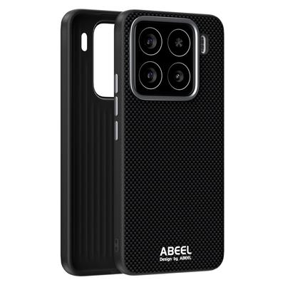 ABEEL Etui na Xiaomi 15 Kompatybilne z MagSafe Drukowane PC TPU Stop Aluminium Skórzane Etui na Telefon