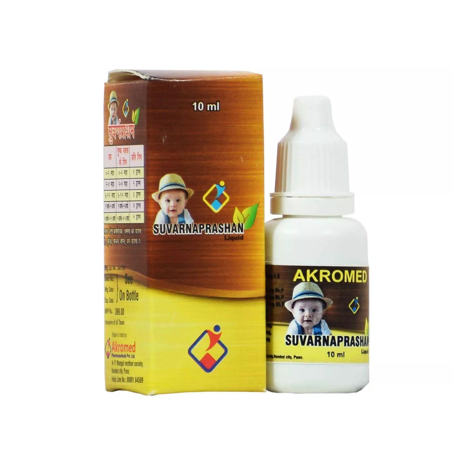

Суварнапрашан (10 мл), Suvarnaprashan, Akromed