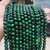 Jingde A-Grade Green Tiger Eye Round Loose Beads Bracelet for DIY Jewelry Accessories