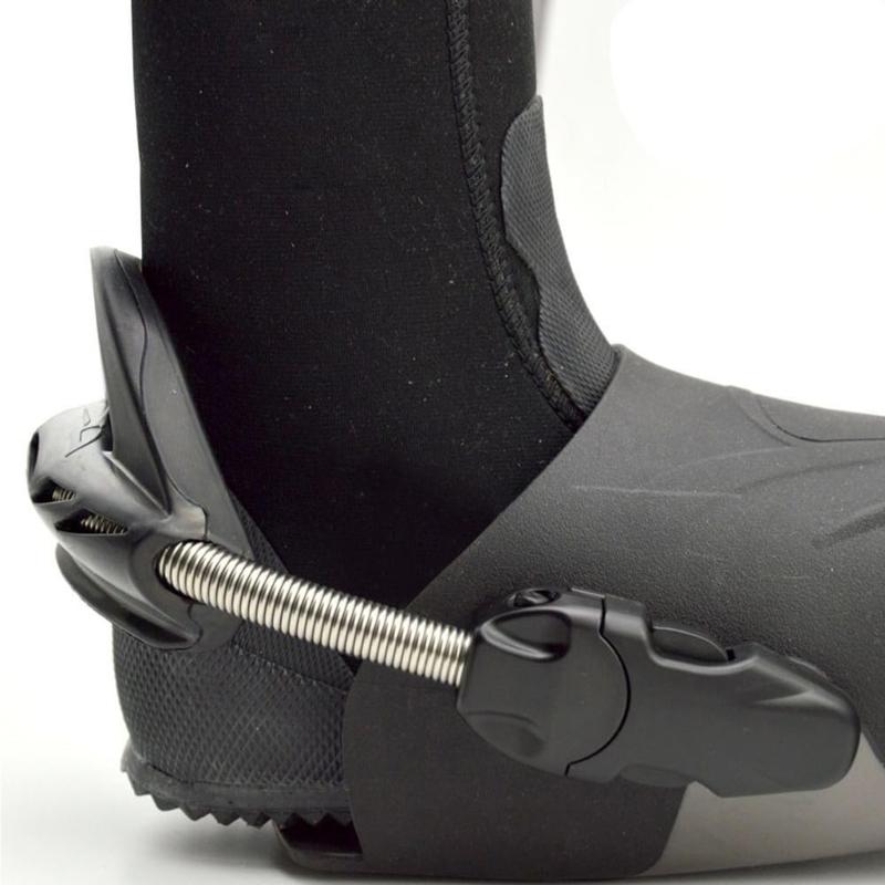Stainless Steel Swim Fin Strap for Diving and Snorkeling with Adjustable Buckles, Steel Flippers Strap for Water Sport