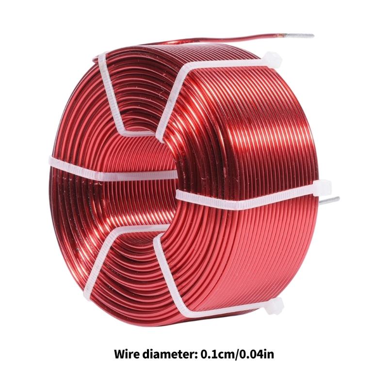 4N Copper Coil Inductor 1.0mm Diameter 0.1mH to 0.9mH for Speaker Crossover Minimizing Loss Enhancing Auditory