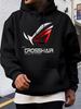 Spring Autumn Knitted Hoodie with Slight Stretch