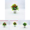 Plastic Botanical Decor With Myrica Rubra Leaf For Indoor Plant Display And Gifts