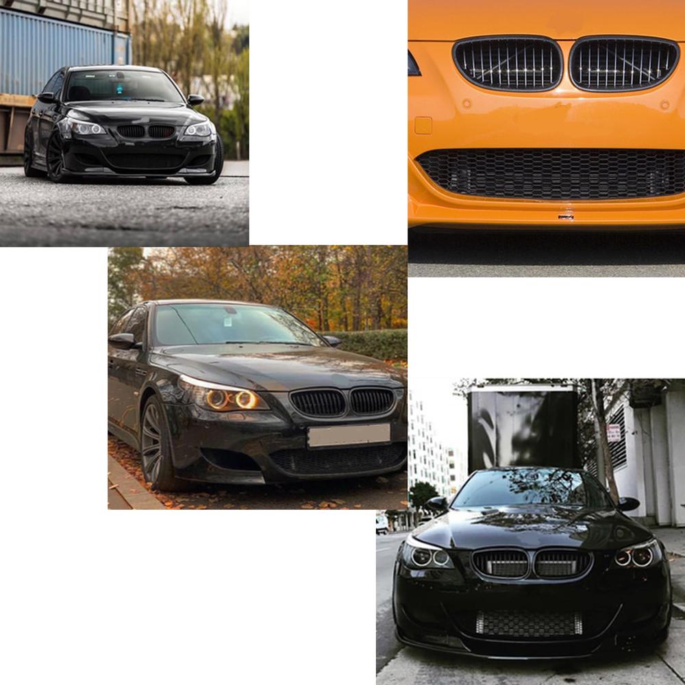 Grill Front Kidney Sport Grilles Hood Grill for BMW E60 E61 5 Series M5 525I 525Xi 528I 528Xi 530I 530Xi 2003-2009