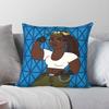 Marissa Zulu Disventure Camp Square Pillowcase Polyester Linen Velvet Pattern Zip Decorative Bed Cushion Case