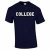 Funny Classic Animal House College Adult T Shirt Navy