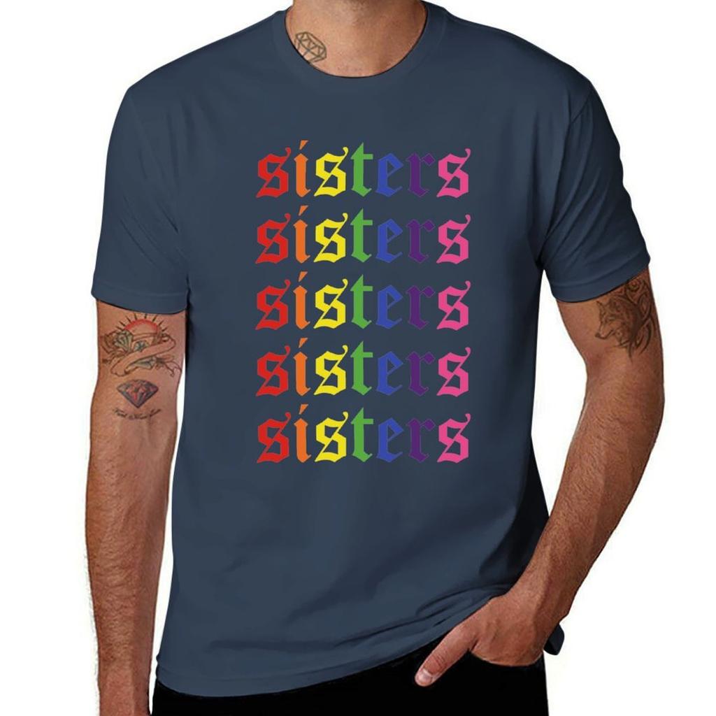 sisters TShirt Classic Basic Casual TShirt