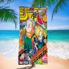 SAKAMOTO DAYS Anime Big Microfiber Beach Towels Quick Dry Towel Sand Beach Towels Pool Towel For Travel Swim Pool Yoga
