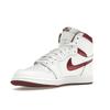 Air Jordan 1 Retro High 85 OG Metallic Burgundy Unisex Sneakers White Team-Red BQ4422-161