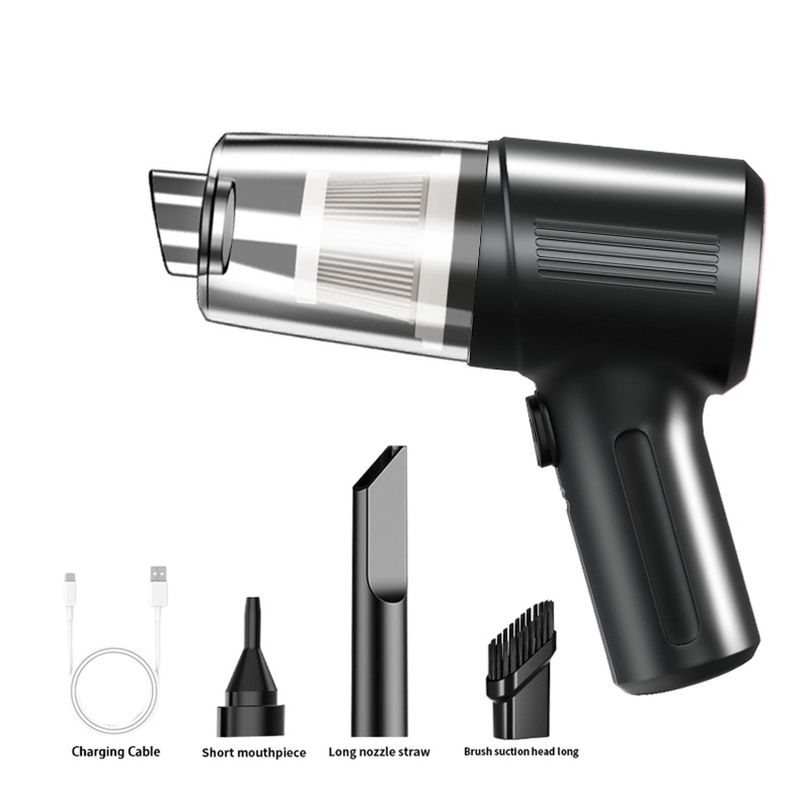 

English: Cordless 2-in-1 Vacuum & Blower for Car Home Portable Handheld Cleaner one size чёрный