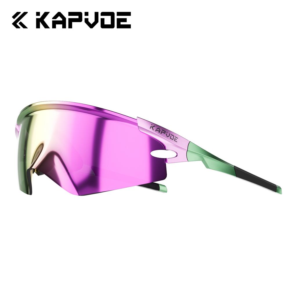 Kapvoe New Hiking Eyewear Photochromic Sports Sunglasses Road Bike Mountain Bicycle Glasses Goggle Man Women Cycling Glasses
