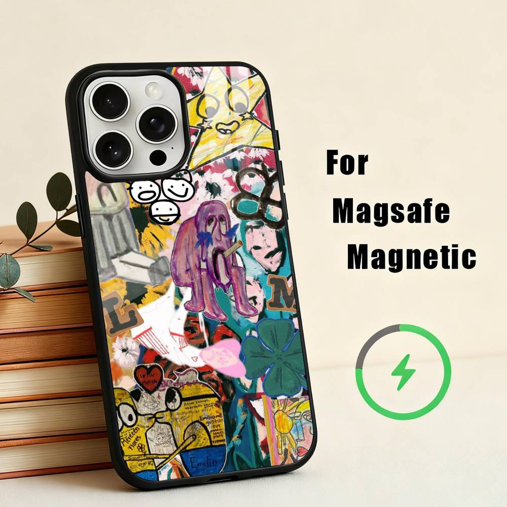 L-Latin Mafia Phone Case For iPhone17,16,15,14,13,12,11 Plus,Pro Max Magnetic For Magsafe Wireless Charging