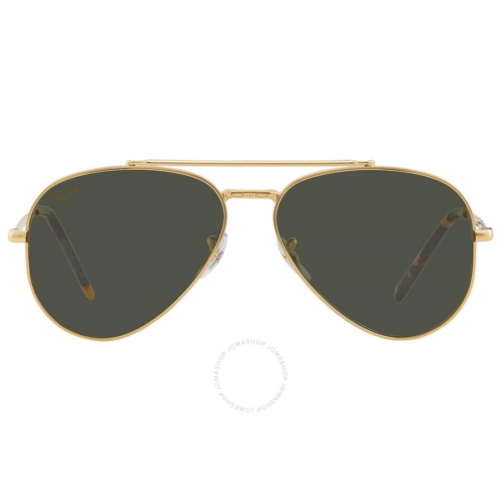 

Ray Ban New Aviator Зеленые солнцезащитные очки-авиаторы унисекс RB3625 919631 58