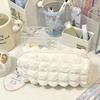 Kawaii Puffs Pencil Case Bag Cosmetic Girls Pen Pouch Box Cute Korean Stationery for Office Back To School Supplies Students