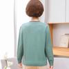 Stylish Plus Size Knitwear for Middle-aged & Elderly Women - Round Neck, Long Sleeve, Loose Fit, Autumn/Winter 2023 Sweater