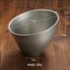 Zhishi Retro Vegetable & Snack Bucket Bowl