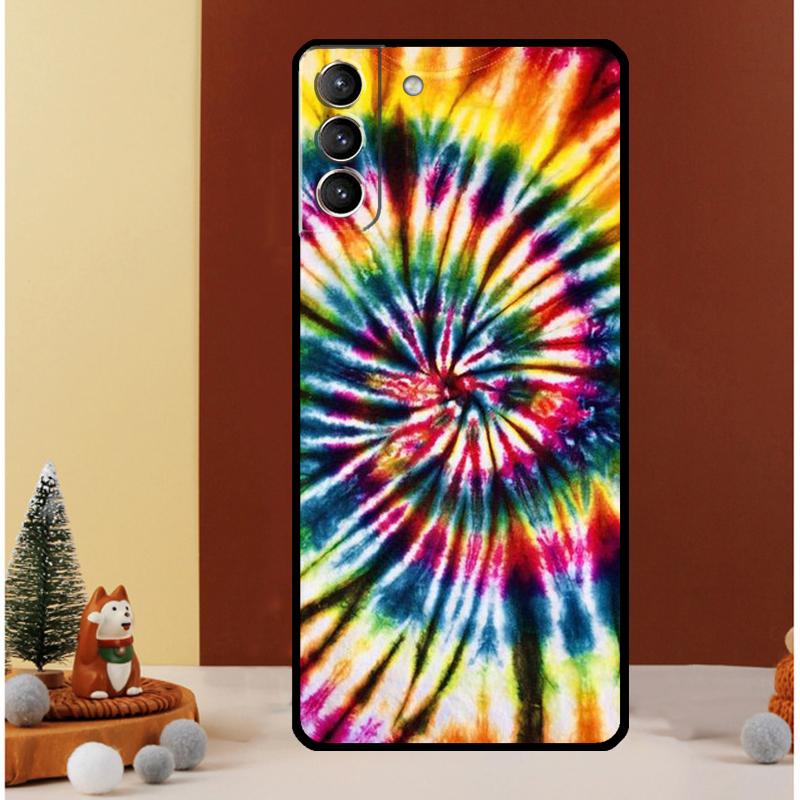 Tie Dye Trippy Hülle Für Samsung Galaxy S25 S26 Ultra S20 S21 S22 S23 S24 Ultra S10 Plus S25 FE Cover Funda