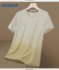 Men's Gradient Quick-Dry Ice Silk Mesh T-Shirt, Short-Sleeved, Breathable Summer 2023 Trend.