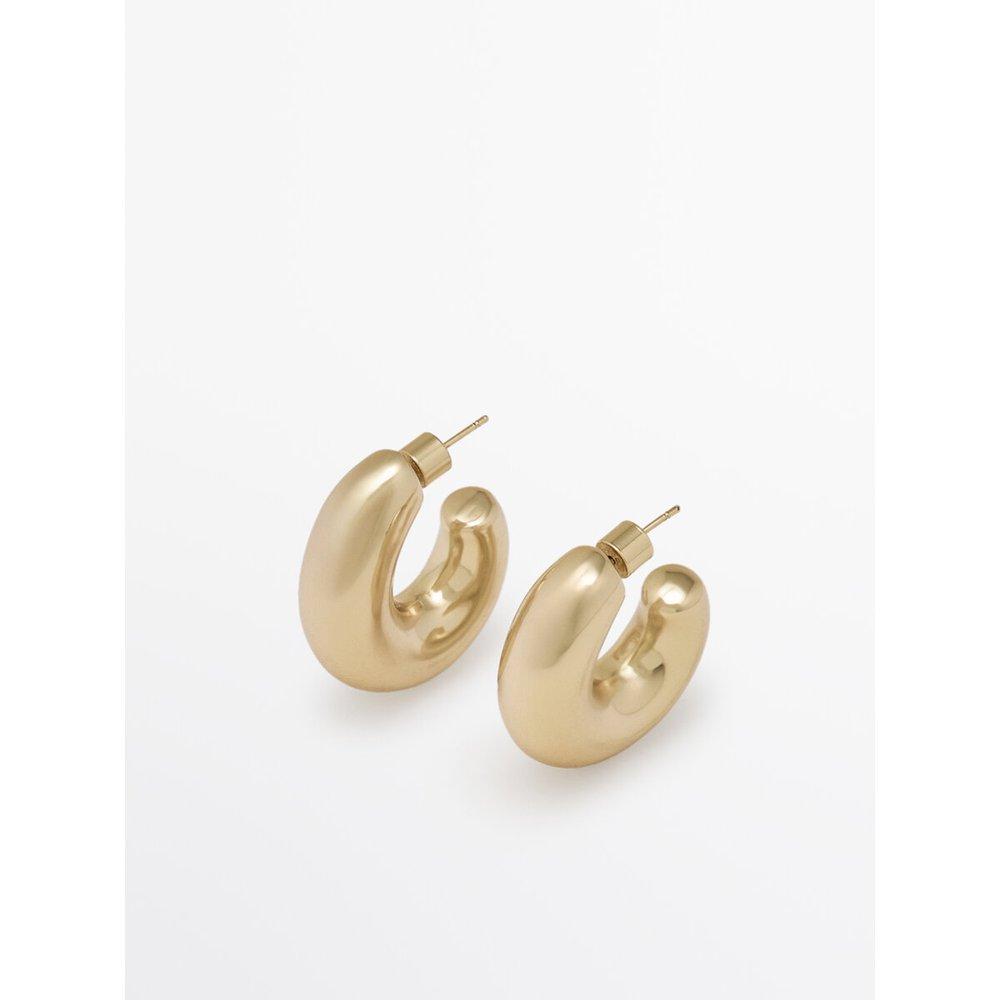 Oval Hoop Earrings 04605549303