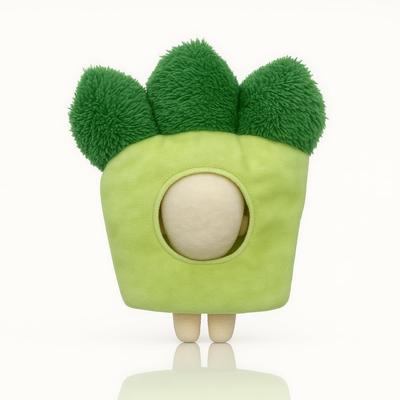 AXLUCE - Plush Clothes - 10cm - Headwear - Plush Toy - Clothes - Doll (Broccoli)