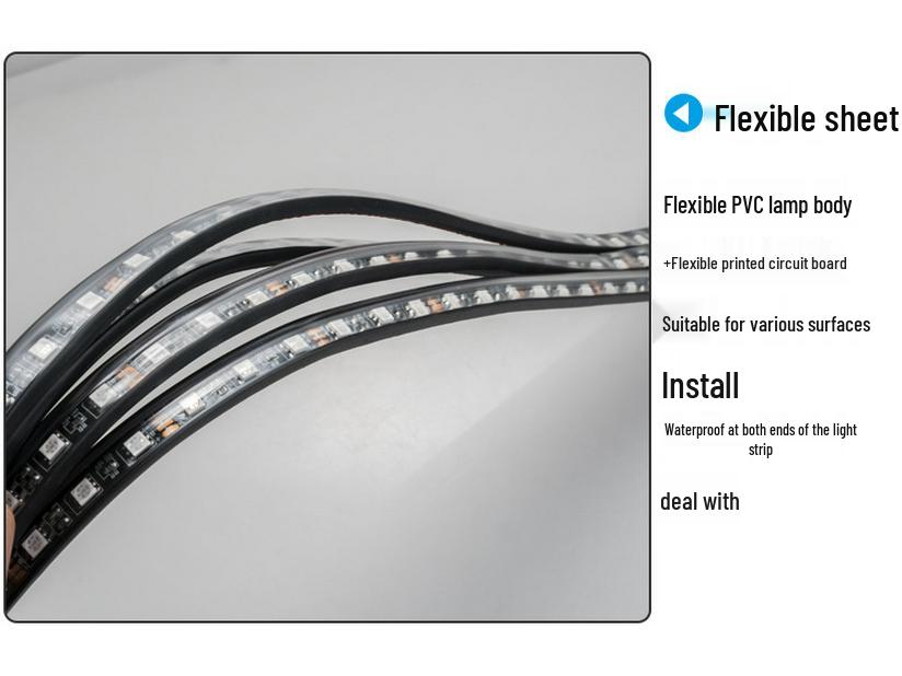 Colorful LED Underbody & Interior Lights with Sound Control for Off-road Vehicles