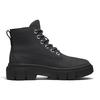 Timberland Greyfield Lace-Up Waterproof Durable Casual Comfortable Short Boots Women Boots Black A5RNG001