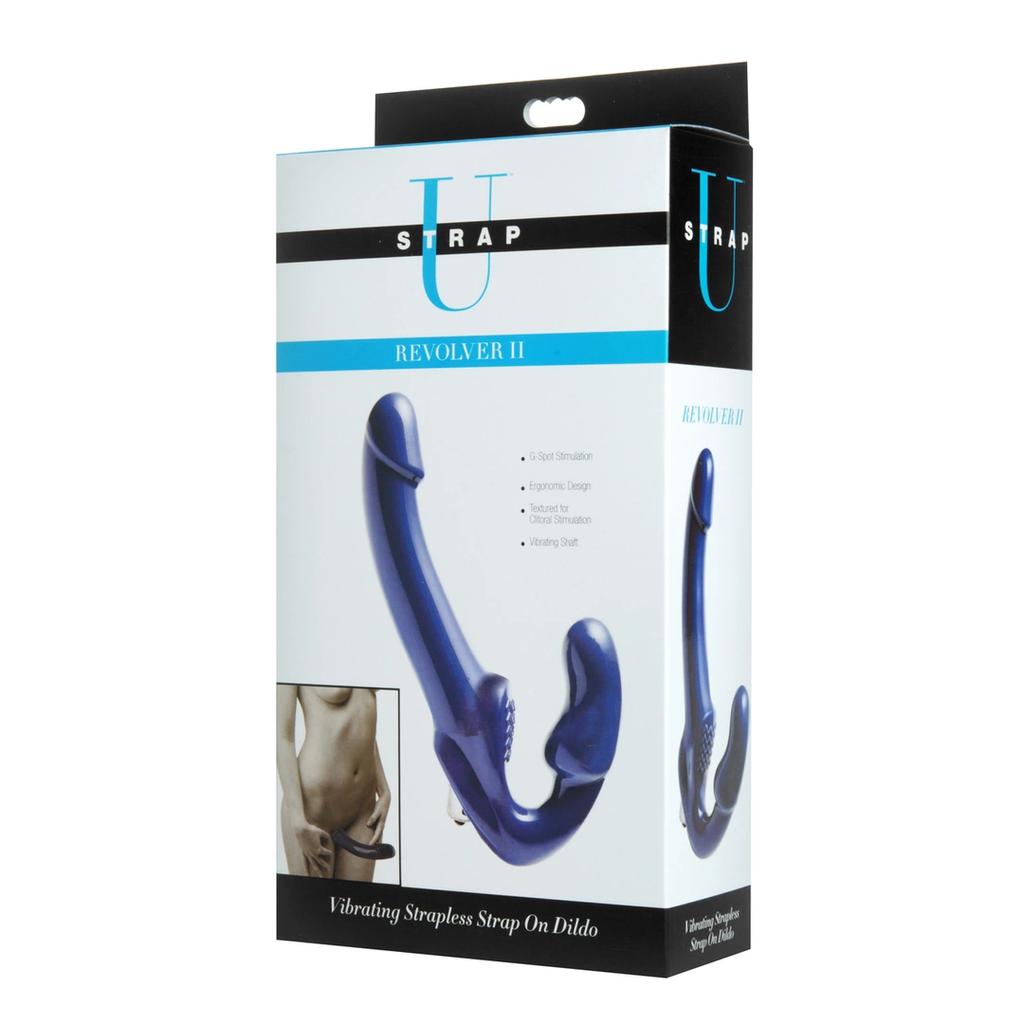 Xr Brands - Revolver Ii Vibrating Strap-On Dildo