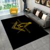 Alfombra de área de anillo Illuminati masónico masón 3D, alfombra de ojo que todo lo ve para decoración de felpudo de sala de estar y dormitorio, alfombra antideslizante